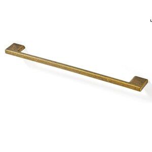 TUNNY 5 Pk Classic Cabinet Pulls Handles 10.08"/256mm Screw Spacing Brass